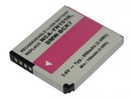 Kamerabatteri Ersättning för  panasonic Lumix DMC-FP77
