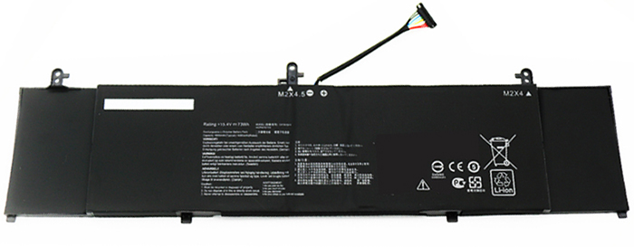 Datorbatteri Ersättning för  ASUS ZenBook-15-RX533FD