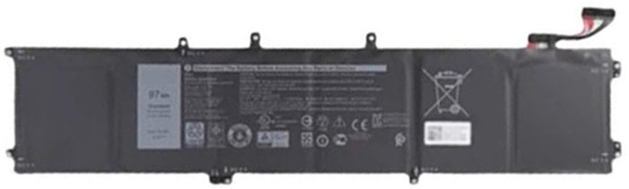 Datorbatteri Ersättning för  dell Inspiron-15-7501-Series