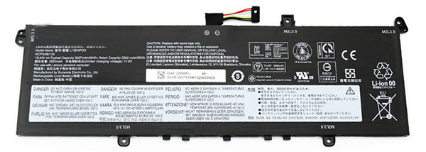 Datorbatteri Ersättning för  Lenovo L19D4PDD