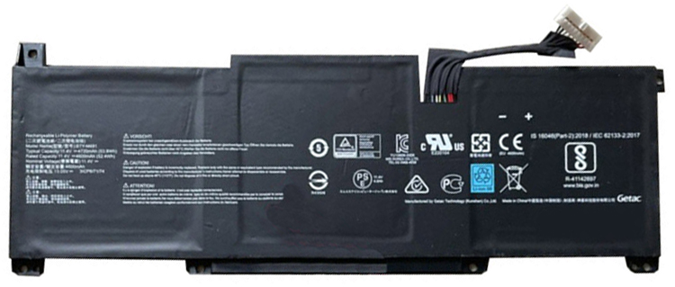 Datorbatteri Ersättning för  MSI 3ICP6/71/74