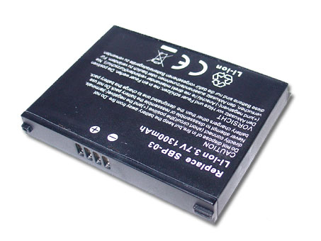 PDA batteri Ersättning för  ASUS SBP-03