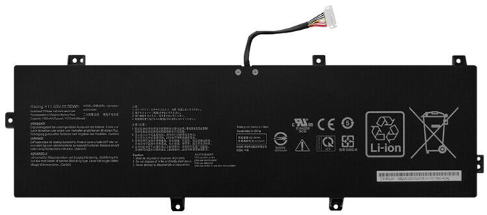Datorbatteri Ersättning för  Asus ZenBook-14-UX433FA