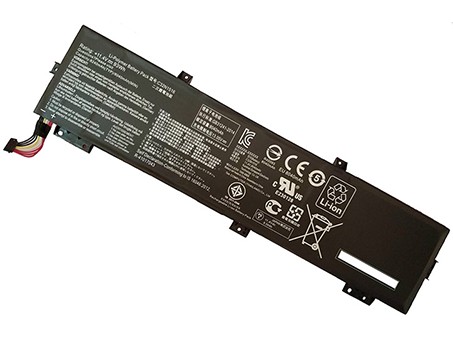 Datorbatteri Ersättning för  asus GX700VO-1A