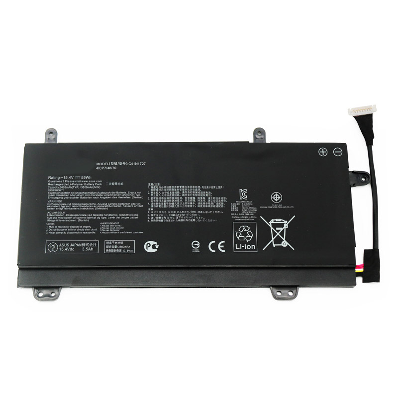 Datorbatteri Ersättning för  Asus ROG-Zephyrus-M-GM501GS-Series