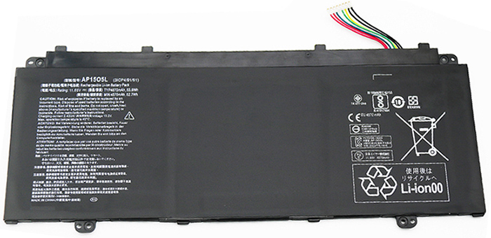 Datorbatteri Ersättning för  Acer Aspire-SF514-51