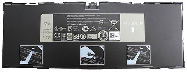 Datorbatteri Ersättning för  dell 451-BBGS