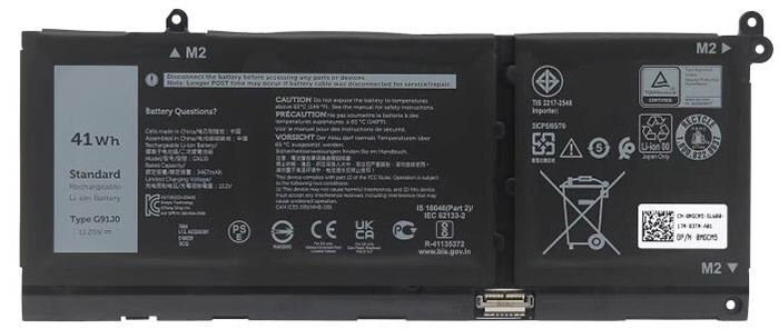 Datorbatteri Ersättning för  Dell Inspiron-5410