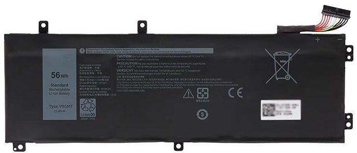 Datorbatteri Ersättning för  Dell Inspiron-15-7501-Series