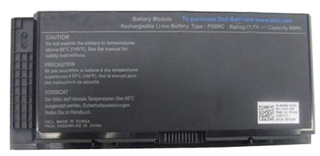 Datorbatteri Ersättning för  DELL FV993