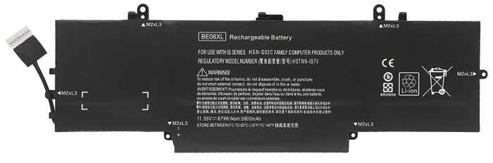 Datorbatteri Ersättning för  HP HSTNN-1B7V