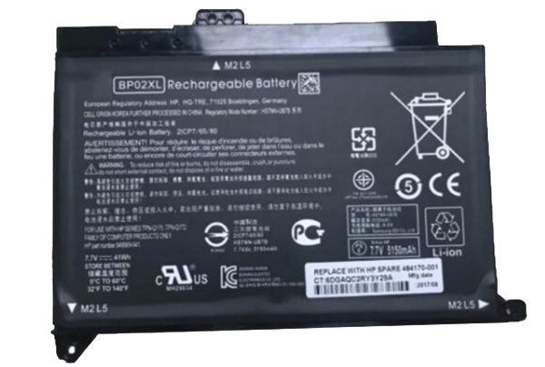 Datorbatteri Ersättning för  HP 849569-541