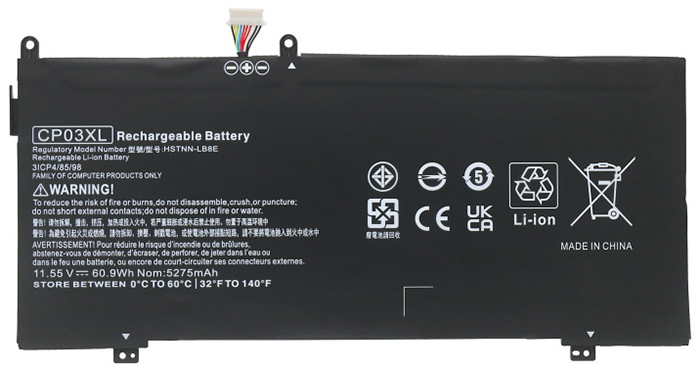 Datorbatteri Ersättning för  HP 929072-855TPN-Q195