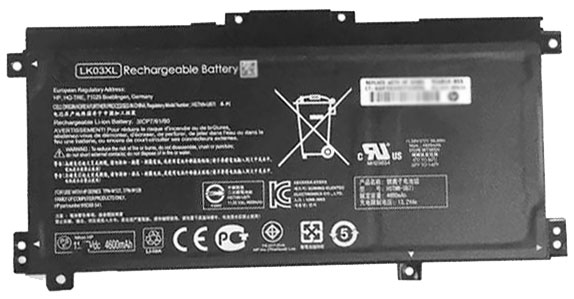 Datorbatteri Ersättning för  HP Envy-X360-15-BP102NG