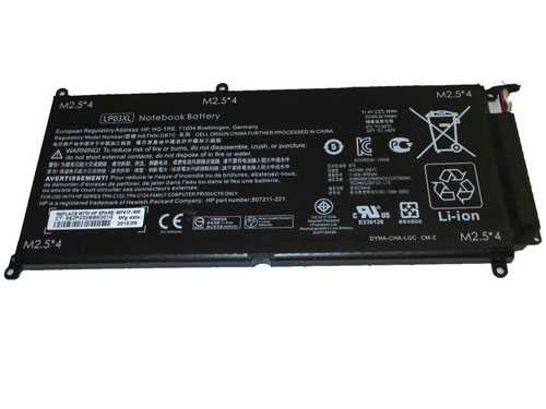 Datorbatteri Ersättning för  hp ENVY-15-ae020TX（N1V55PA）