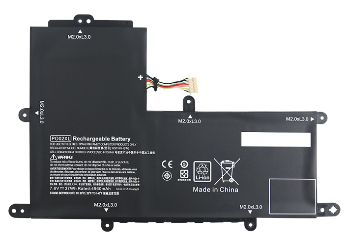 Datorbatteri Ersättning för  HP Stream-11-r005na