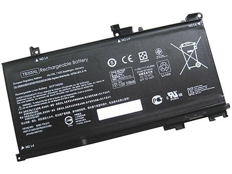 Datorbatteri Ersättning för  HP Omen-15-AX008NZ