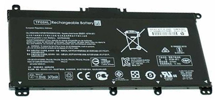 Datorbatteri Ersättning för  hp Pavilion-14-BK001NJ