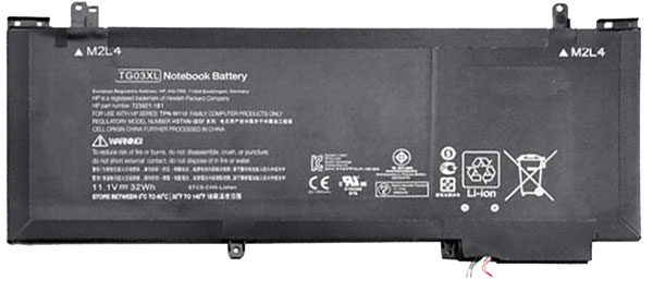 Datorbatteri Ersättning för  HP 723921-1C1