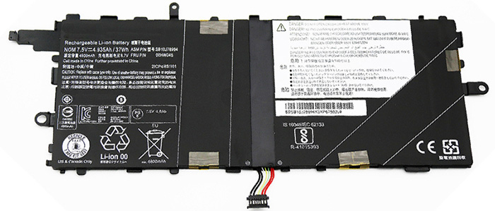 Datorbatteri Ersättning för  Lenovo Thinkpad-X1-Tablet-12-Inch