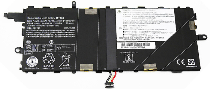 Datorbatteri Ersättning för  lenovo 00HW046