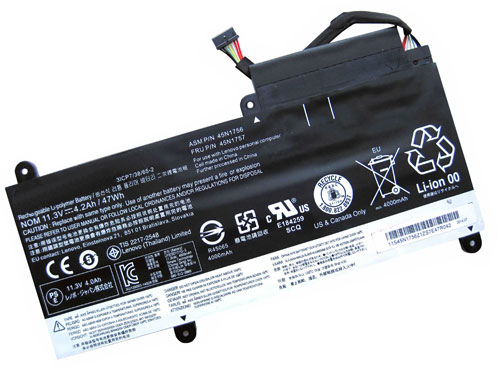 Datorbatteri Ersättning för  LENOVO ThinkPad-E450