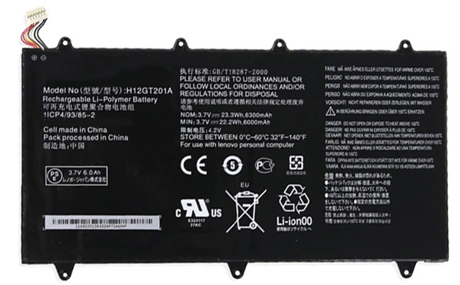 Datorbatteri Ersättning för  lenovo IdeaPad-A2109IdeaPad-A2109AIdeaPad-A2109-F
