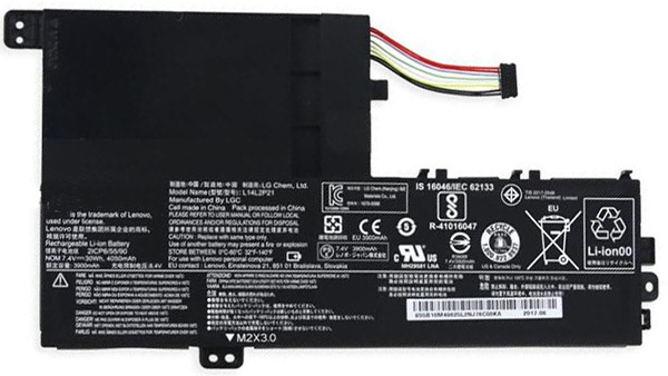 Datorbatteri Ersättning för  LENOVO Yoga-520-14IKB(80X8009FGE)