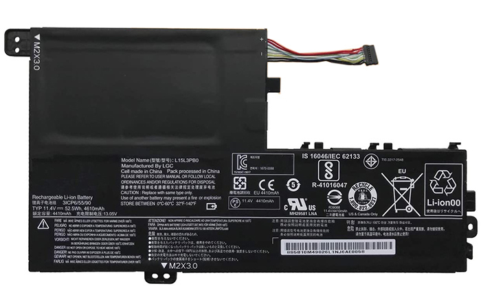 Datorbatteri Ersättning för  Lenovo Ideapad-320S-14IKB-80X40056GE