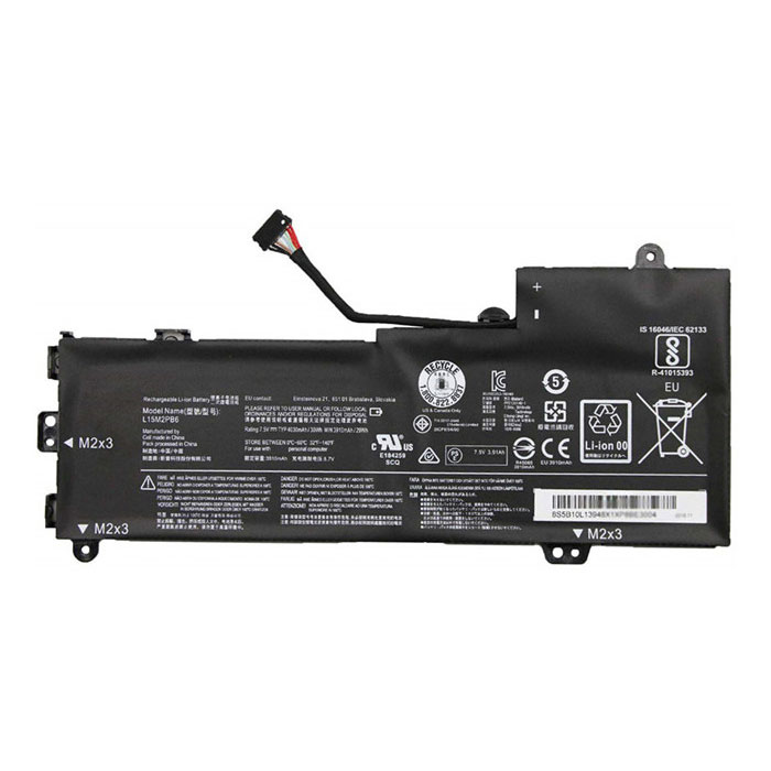 Datorbatteri Ersättning för  lenovo 5B10L13949