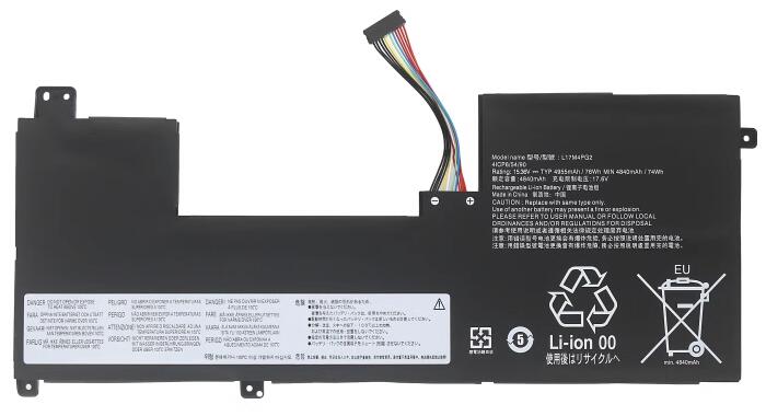 Datorbatteri Ersättning för  LENOVO L17C4PG2