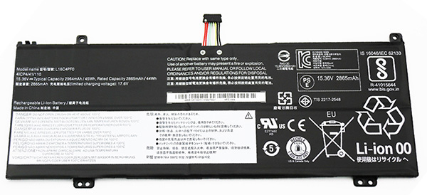 Datorbatteri Ersättning för  Lenovo S540-14-IWL