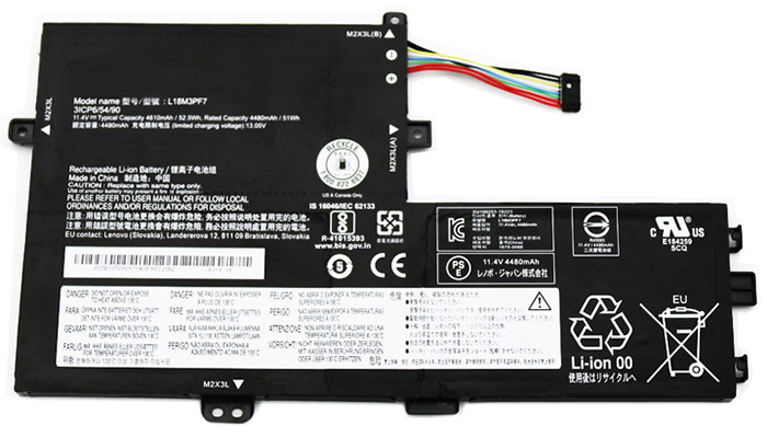 Datorbatteri Ersättning för  lenovo S340-15IWL-Touch-Series