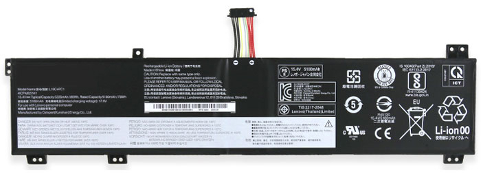 Datorbatteri Ersättning för  lenovo Legion-5-15ITH6H-Series