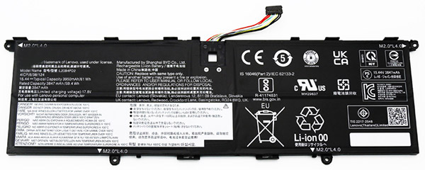 Datorbatteri Ersättning för  lenovo ThinkBook-14p-G2