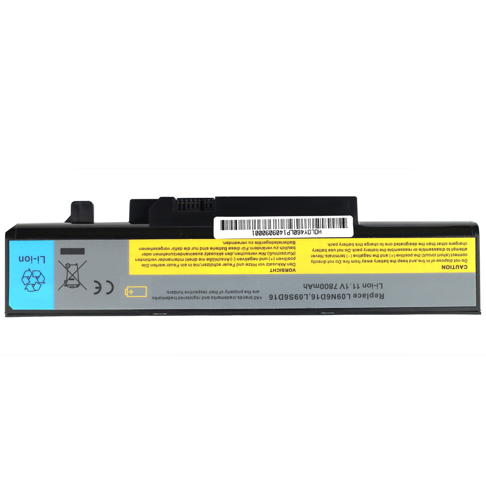 Datorbatteri Ersättning för  Lenovo IdeaPad-Y460-063347U