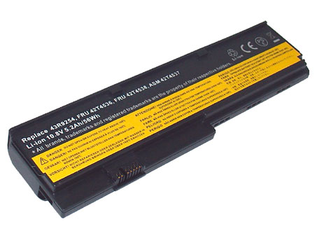 Datorbatteri Ersättning för  lenovo ThinkPad X201-3323