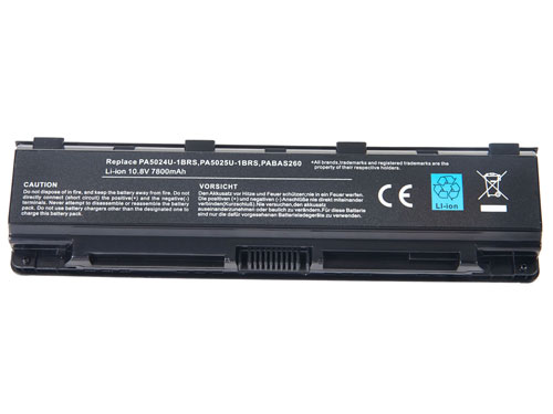 Datorbatteri Ersättning för  TOSHIBA Satellite-C850-Series