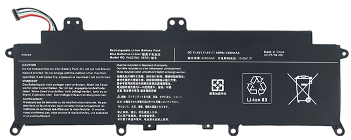 Datorbatteri Ersättning för  toshiba Tecra-X40-E-11M